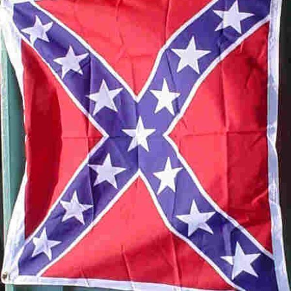 38" x 38" Super Poly Confederate Battle Flag