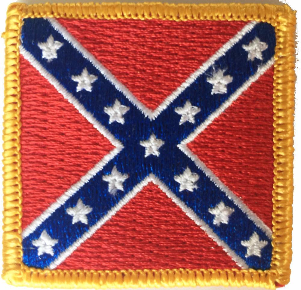 2"x2" Battle Flag Patch