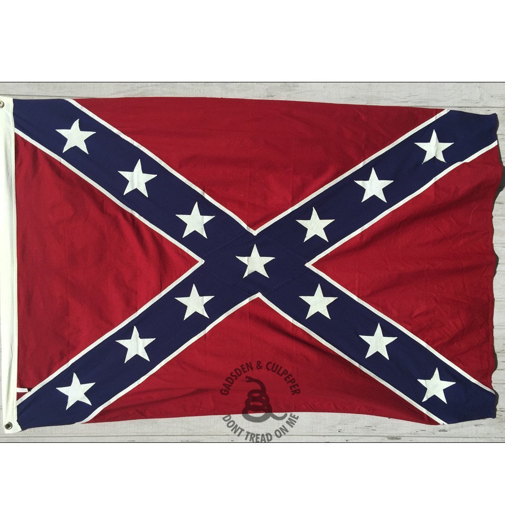 3x5 ft Confederate Sewn Cotton Flag